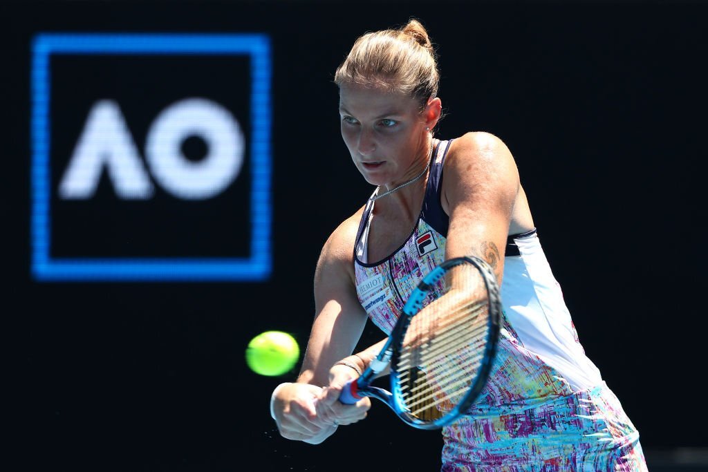 Pliskova pisa fuerte y avanza en el Open de Australia