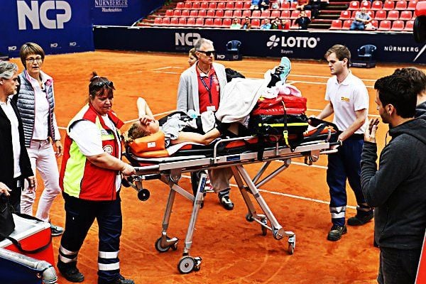 Vídeo | Terrible lesión de Laura Siegemund -