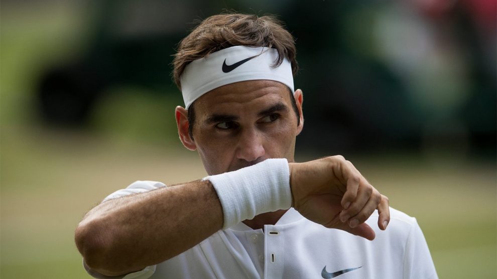 Derrotas Federer tenistas fuera top 100