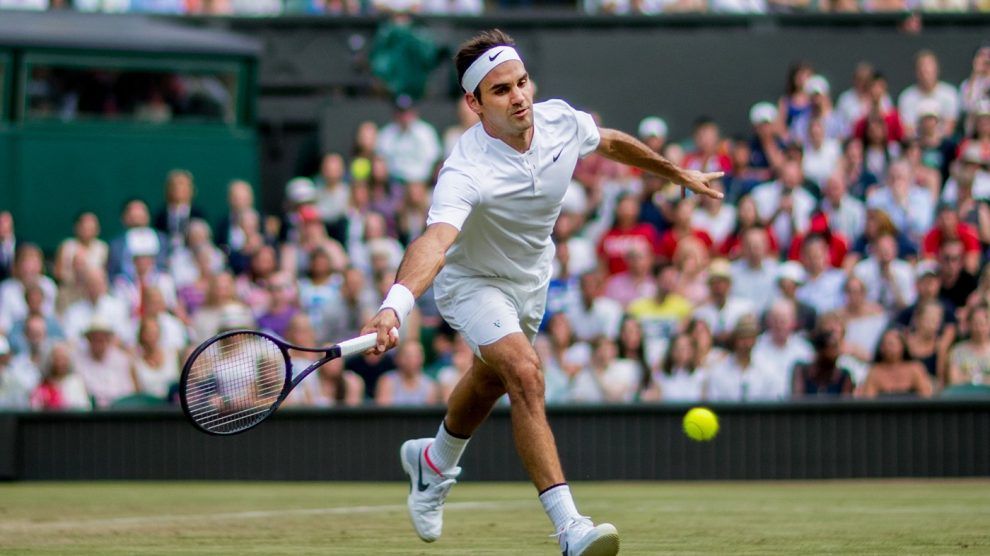 Roger Federer en Wimbledon