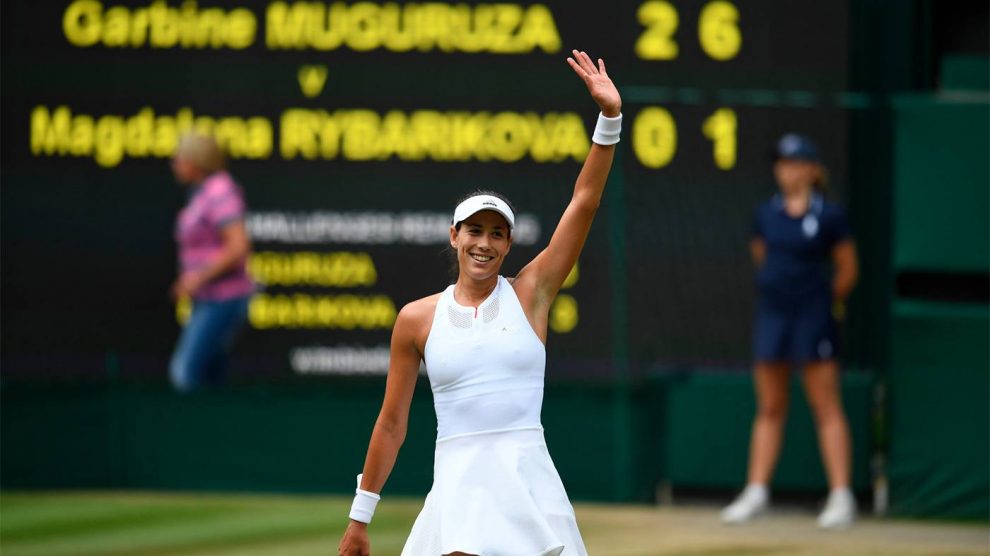 Un ciclón llamado Garbiñe jugará la final contra Venus Williams -