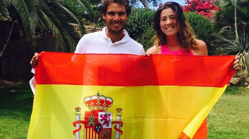 Copa Davis: España - Gran Bretaña. Fed Cup: Italia - España -