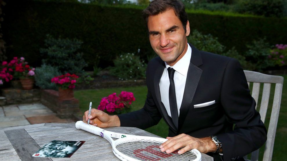 Federer encabeza la Lista Fab 40 - Federer
