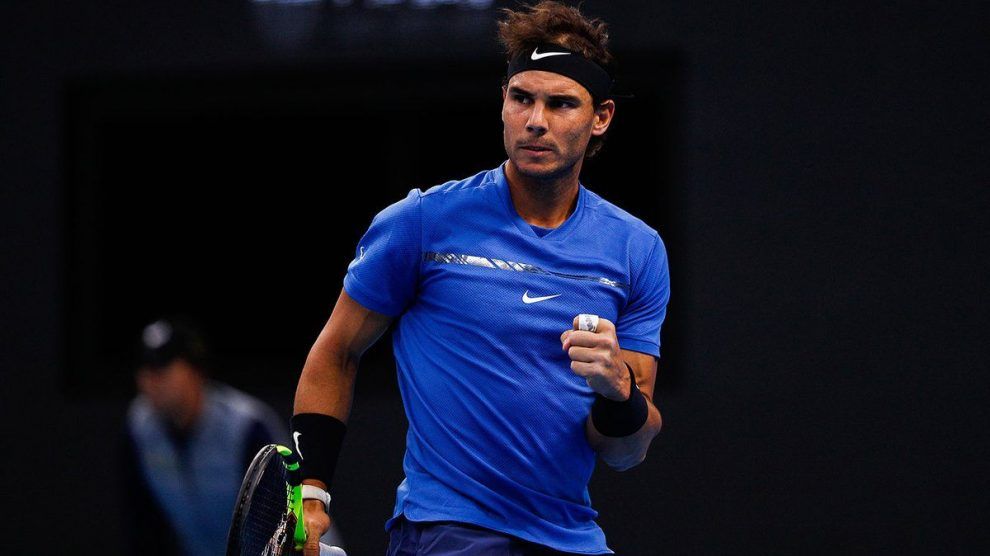 Nadal saca su garra salvando dos bolas de partido en el debut de Pekín -