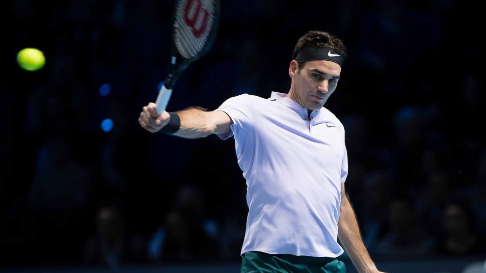 Roger Federer explica su revés