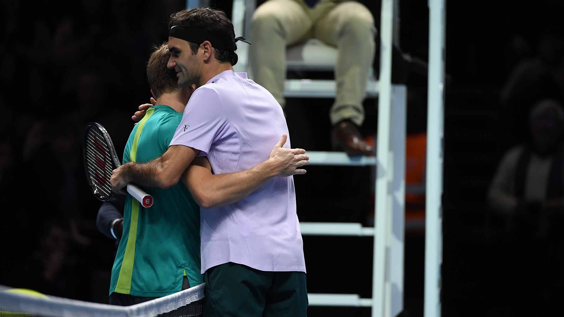 Federer Goffin Londres