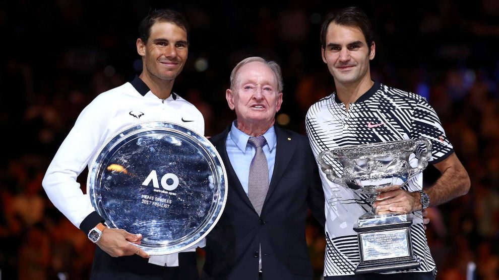 Federer y Nadal Open de Australia 2016