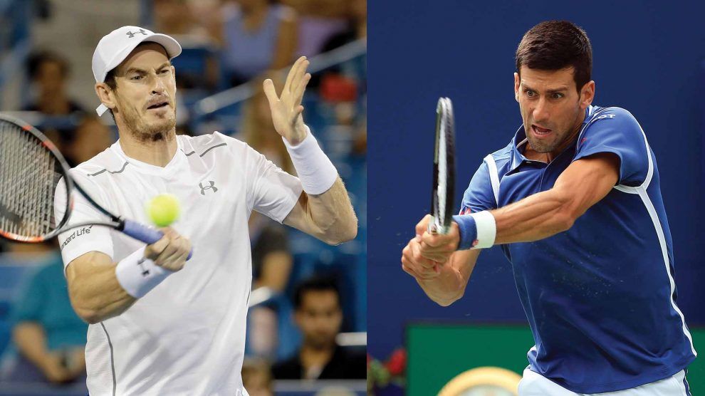 Andy Murray y Novak Djokovic