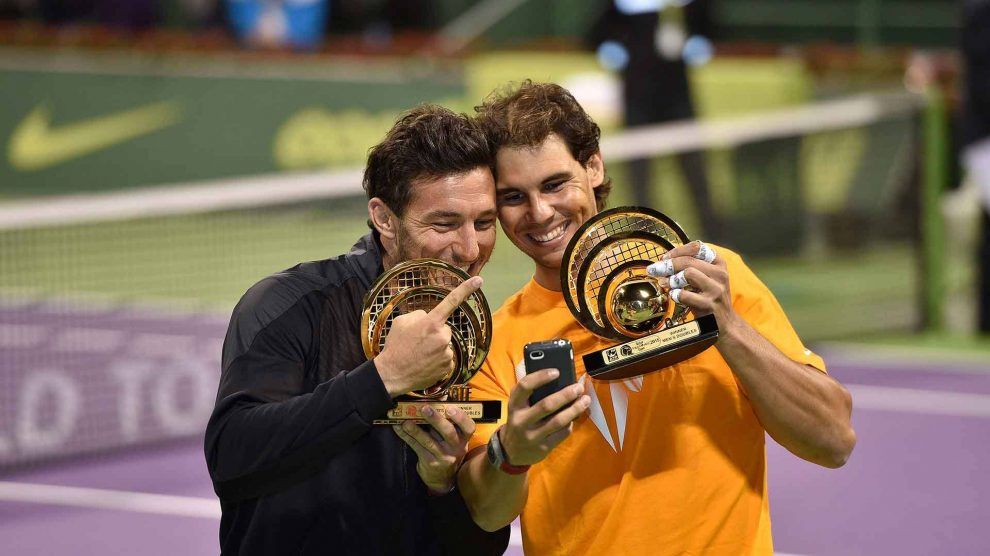 Rafa Nadal y Juan Mónaco