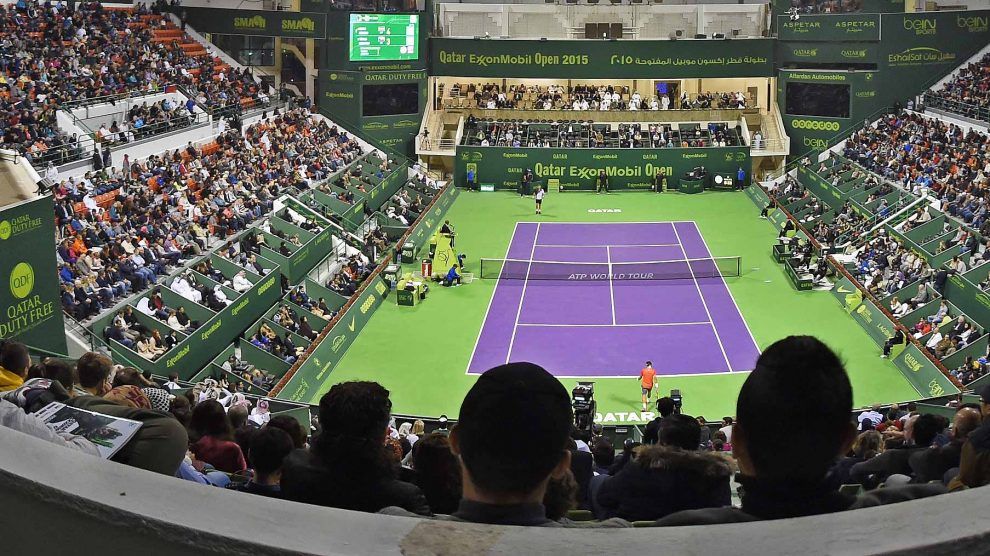 Pista central del ATP de Doha 250