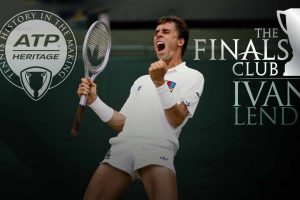 Ivan Lendl celebra una victoria