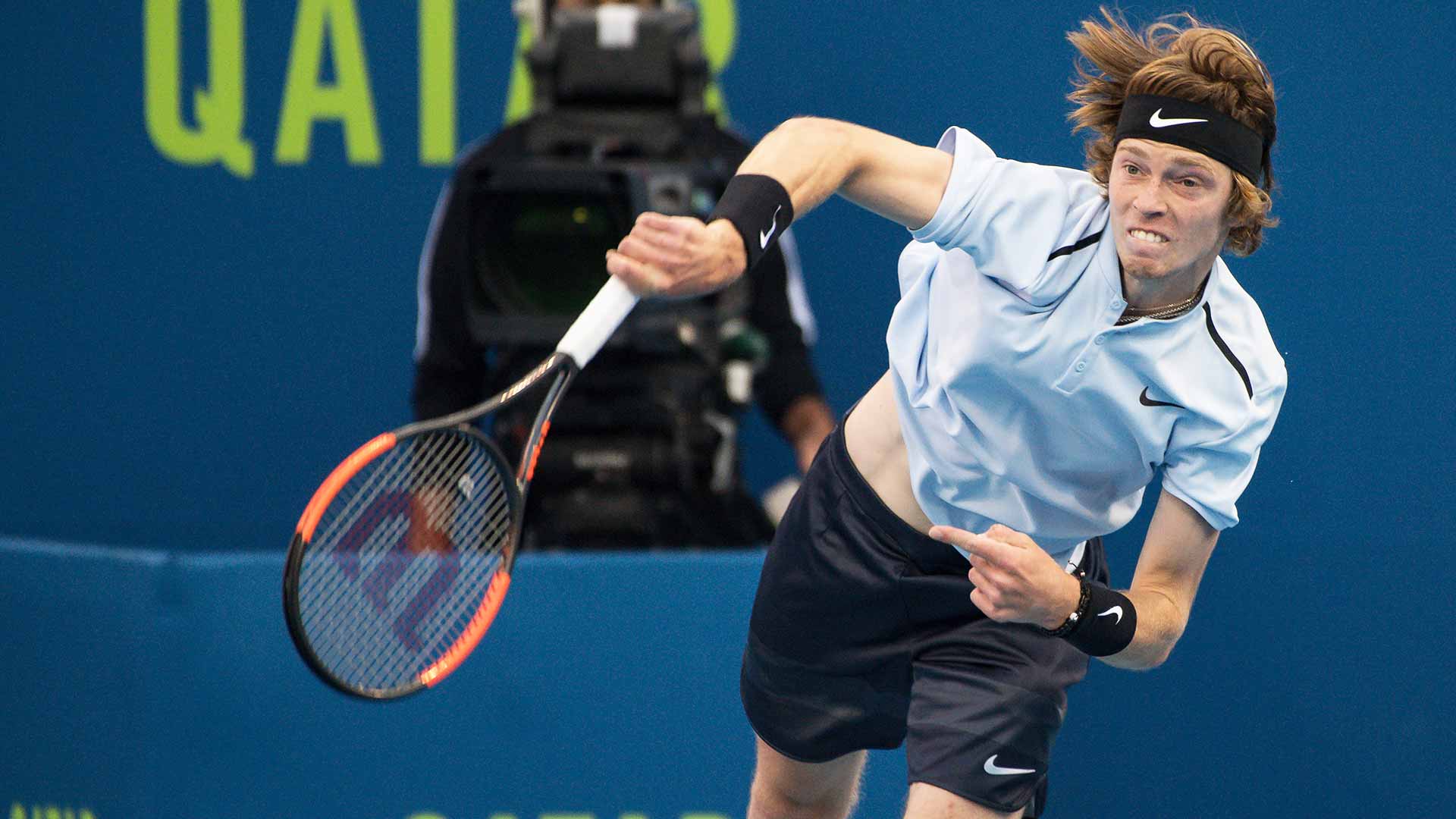 Andrey Rublev ATP Doha
