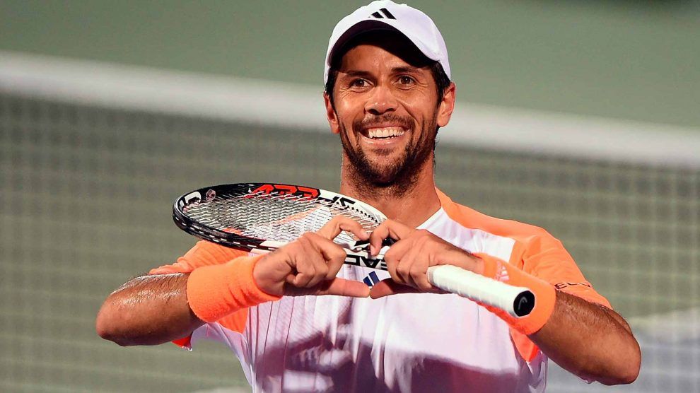 Verdasco celebra una victoria
