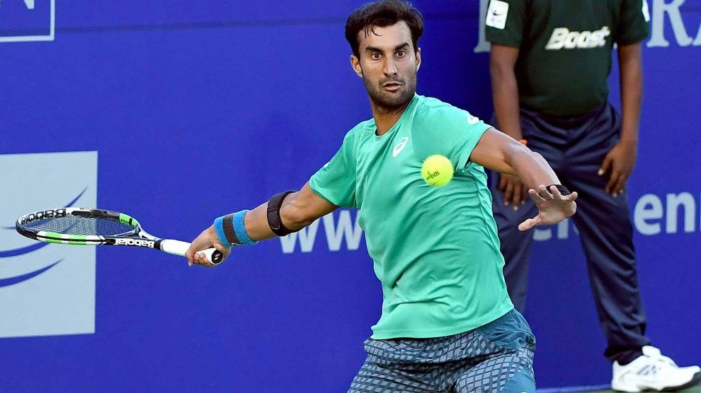 Bhambri en el Challenger de Chennai