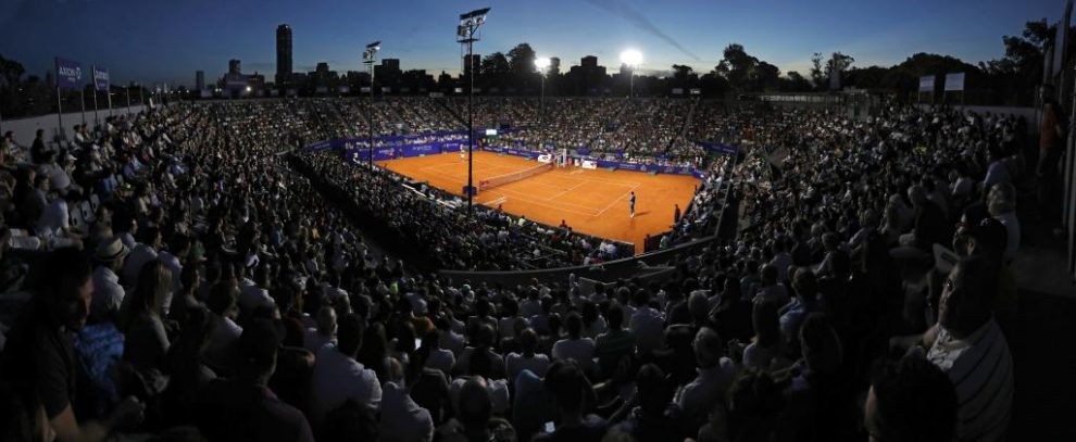 La pista central del Argentina Open en los cuartos de final