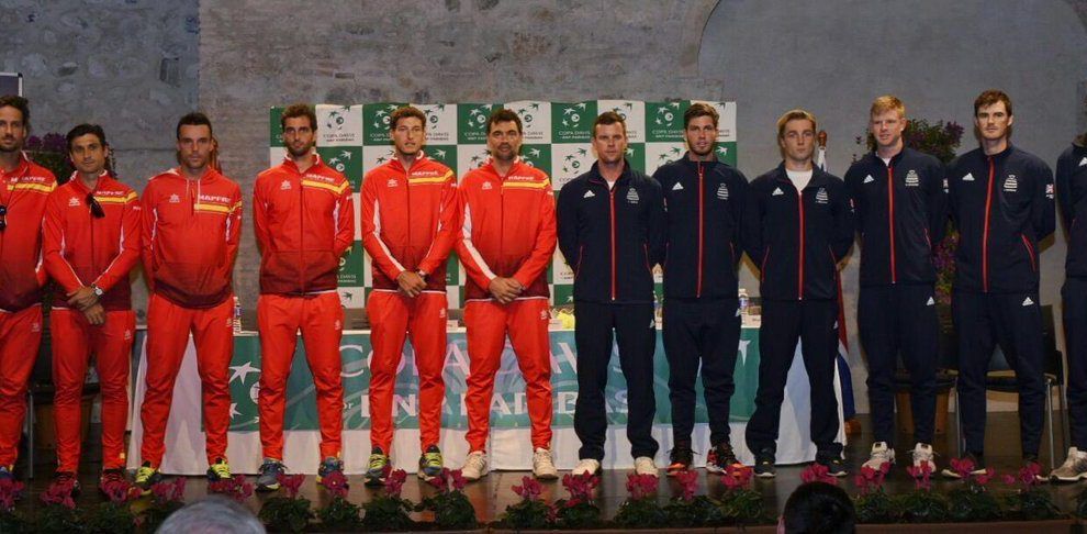 España y Gran Bretaña Copa Davis 2018