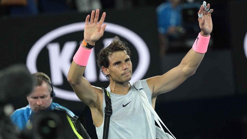 Nadal se despide del Open de Australia 2018
