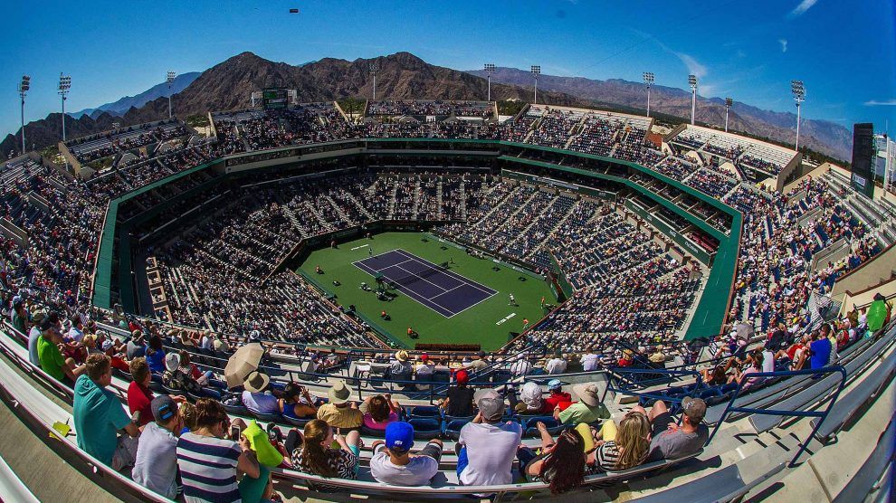 Pista central Indian Wells
