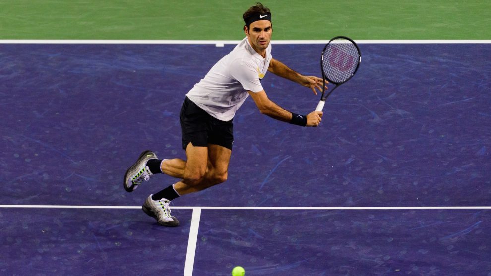Roger Federer en Indian Wells 2018