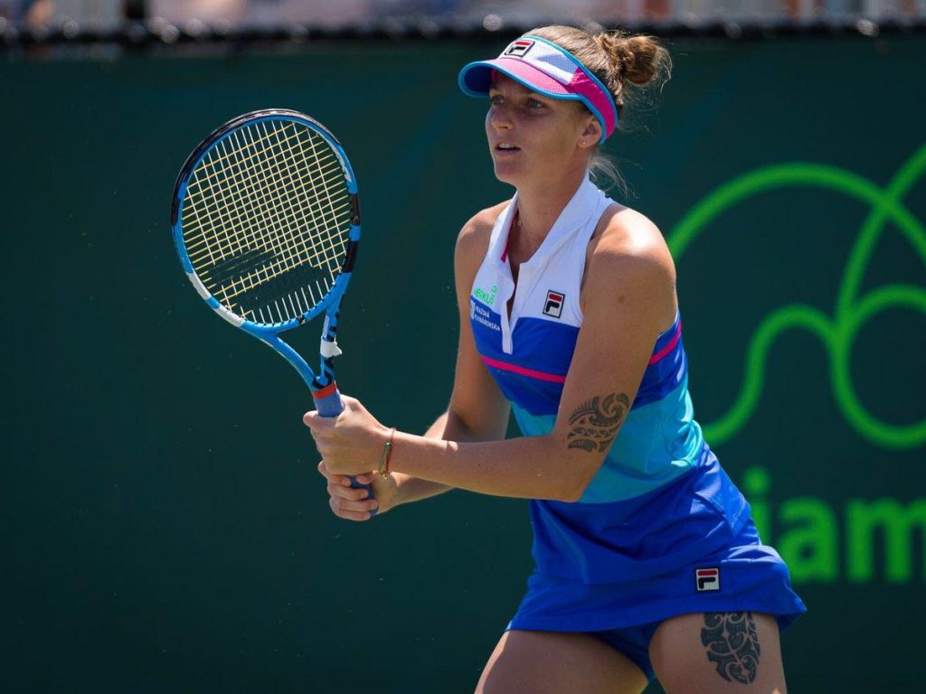 Karolina Pliskova en el Miami Open 