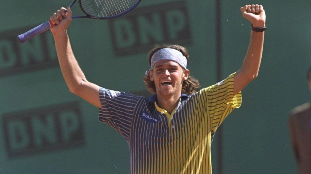 Gustavo Kuerten en Roland Garros