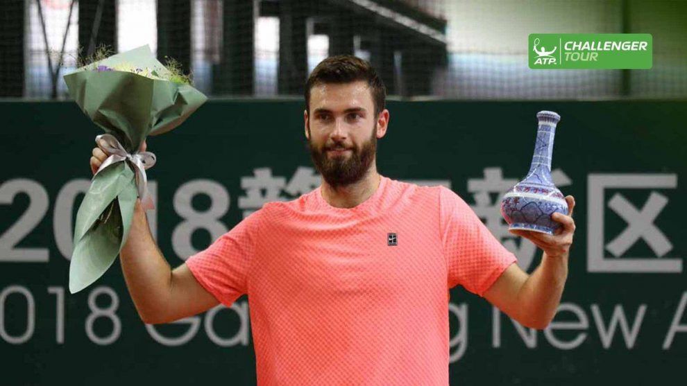 Halys con el título del Challenger de Nanchang