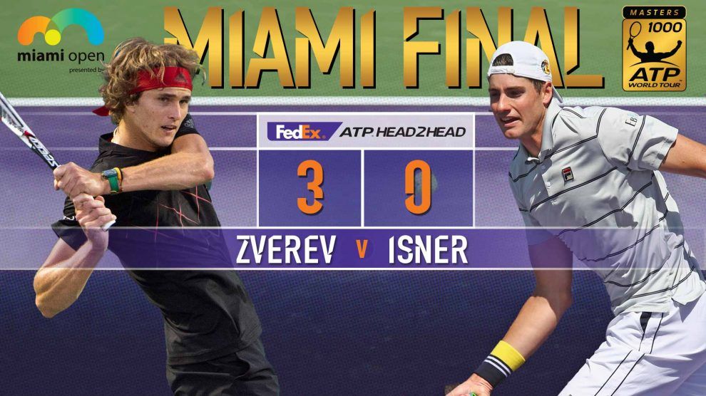 Isner y Zveren Miami Open final
