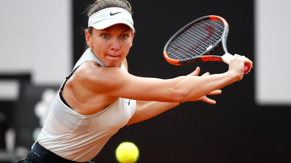 Simona Halep en el Masters 1000 de Roma