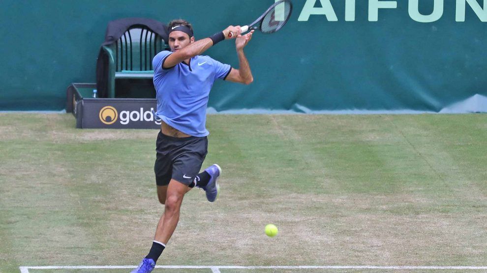 Jugadores que ganaron a Roger Federer una final en hierba