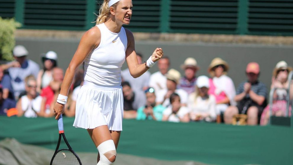 Azarenka en Wimbledon 2018