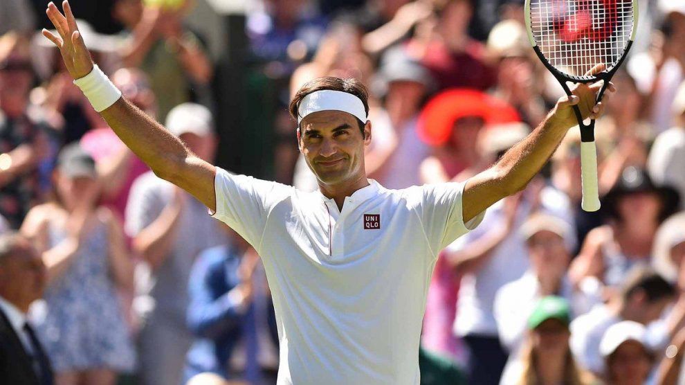 Federer jugador en activo con más victorias en hierba