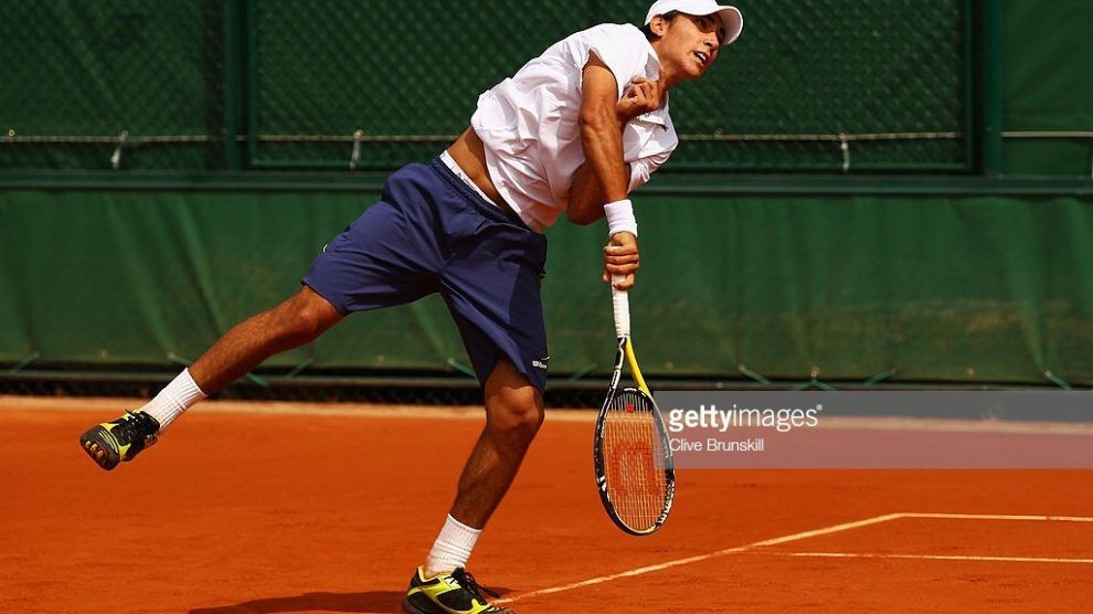 Juan Ignacio Galarza en Roland Garros 2012