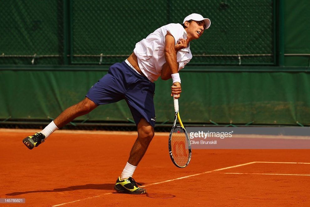 Juan Ignacio Galarza en Roland Garros 2012