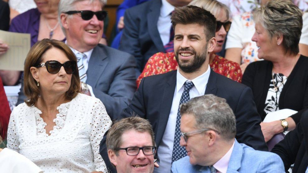Pique entre el público disfrutando de Wimbledon