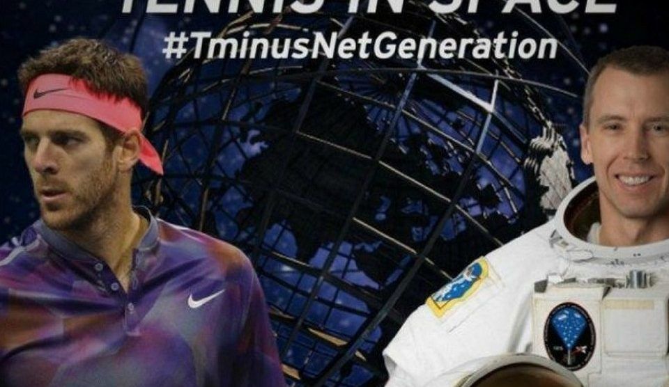 Juan Martín Del Potro y el partido de la NASA