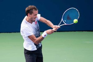 Daniil Medvedev, uno de los destacados de la primera jornada de Winston-Salem | Foto: @ATPWorldTour