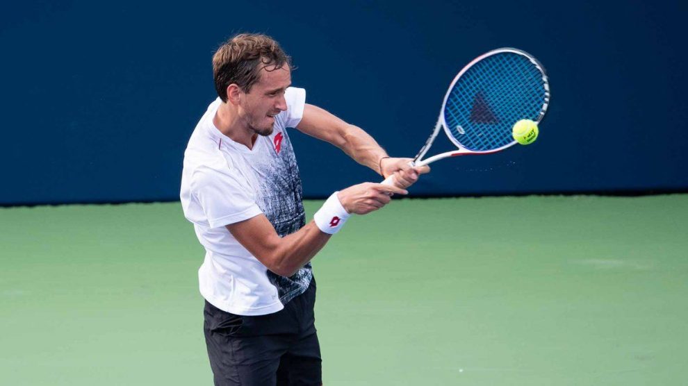Daniil Medvedev, uno de los destacados de la primera jornada de Winston-Salem | Foto: @ATPWorldTour