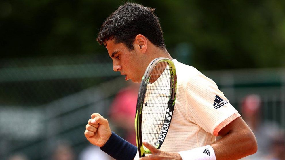 Jaume Munar festeja su pase a octavos de final de ATP Winston Salem | Foto: @ATPWorldTour_ES
