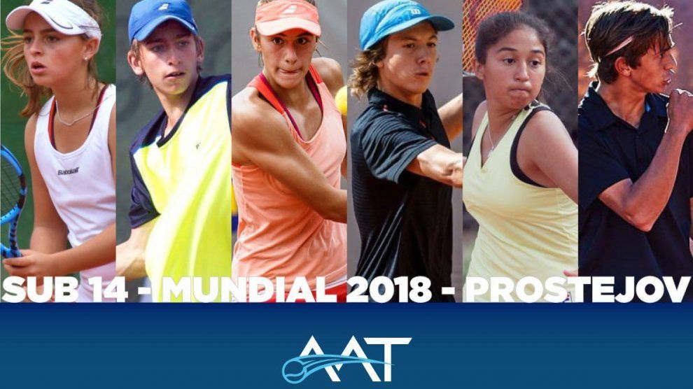 Equipo argentino Sub-14, jugará el Mundial de la categoría en Prostejov ! Foto: @AATenis