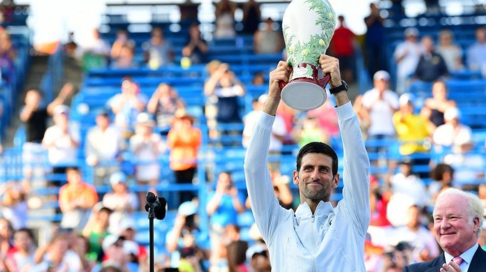 Djokovic levanta el título del Masters 1000 de Cincinnati en 2018