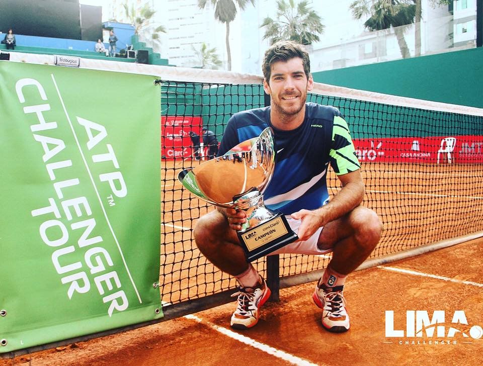 Gerald Melzer campeón del Challenger de Lima 2017 | Foto: @igmasports