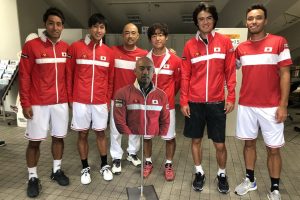 El equipo de Japon se prepara para la serie ante Bosnia y Herzegovina, Copa Davis 2018 | Foto: @DavisCupEl equipo de Japon se prepara para la serie ante Bosnia y Herzegovina, Copa Davis 2018 | Foto: @DavisCup
