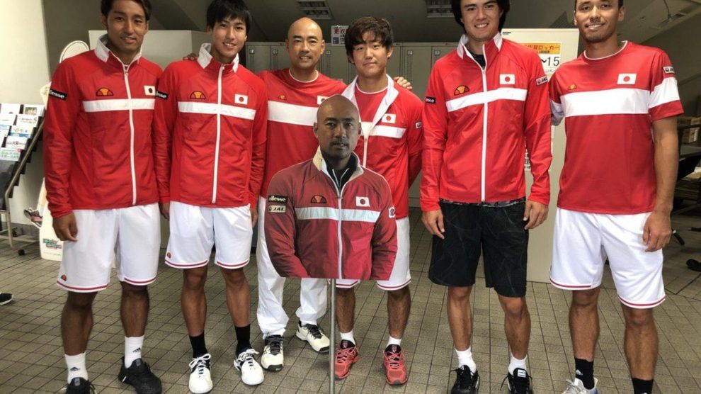 El equipo de Japon se prepara para la serie ante Bosnia y Herzegovina, Copa Davis 2018 | Foto: @DavisCupEl equipo de Japon se prepara para la serie ante Bosnia y Herzegovina, Copa Davis 2018 | Foto: @DavisCup