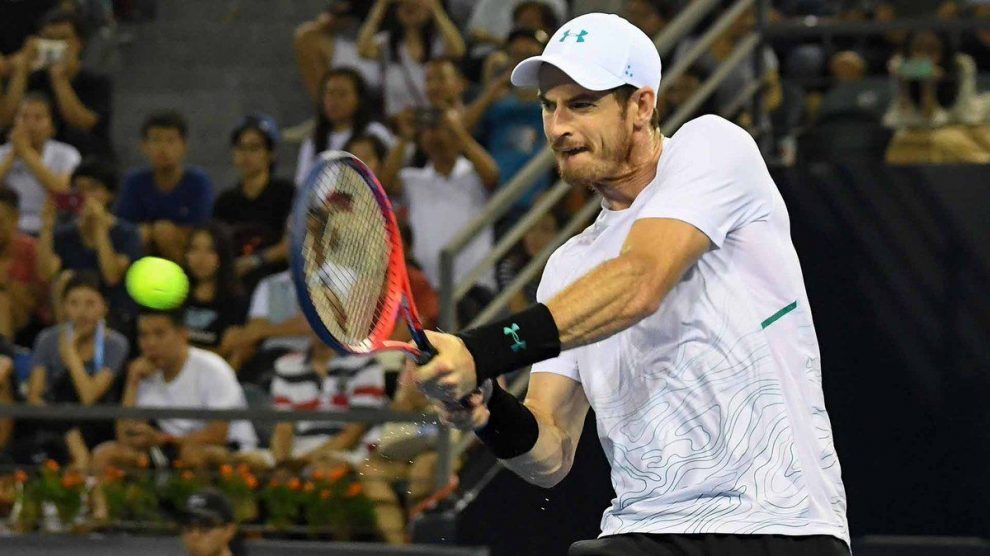 Murray golpea un revés en el ATP de Shenzhen