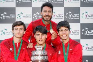 España campeón de la Copa Davis Junior 2018 | Foto: Srdjan Stevanovic