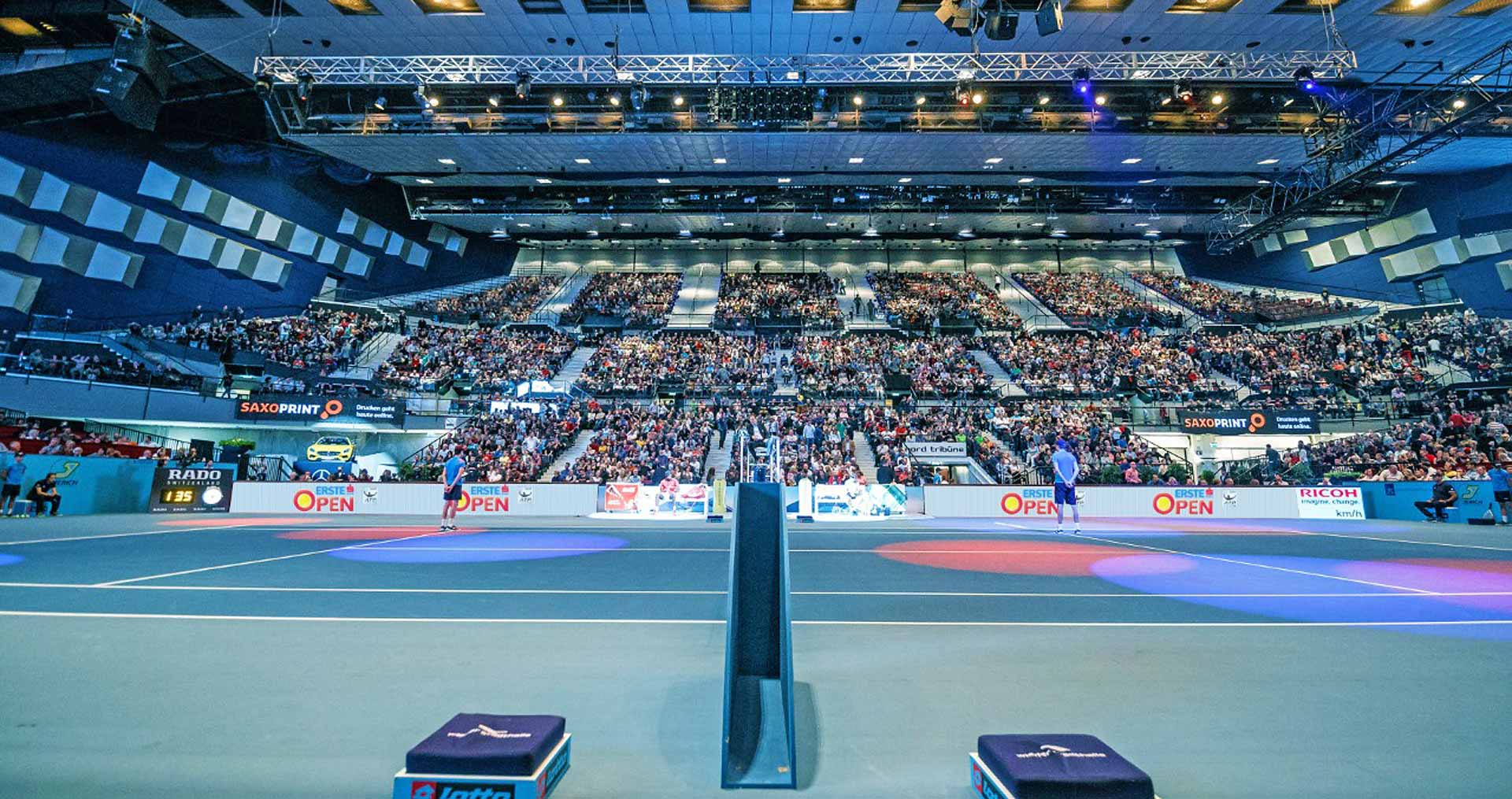 Pista central del ATP de Viena