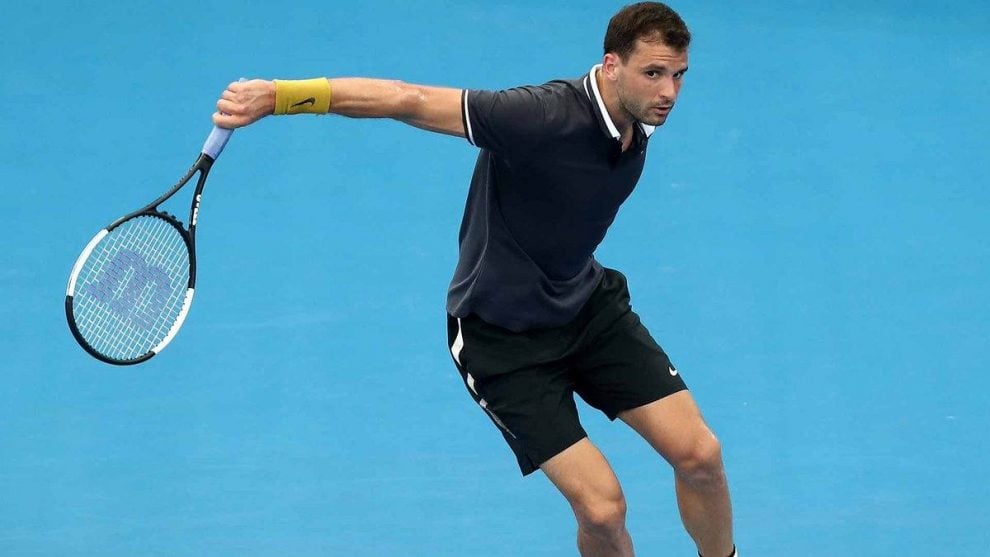 Dimitrov corta un revés en el ATP de Brisbane