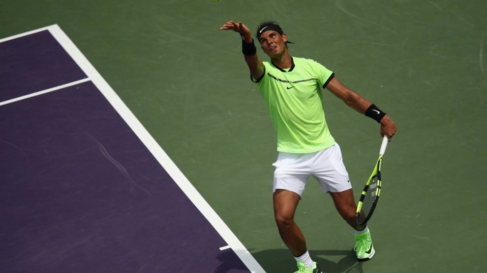 La estadística en la que Rafa Nadal es el mejor este 2019 9 Rafa Nadal sacando