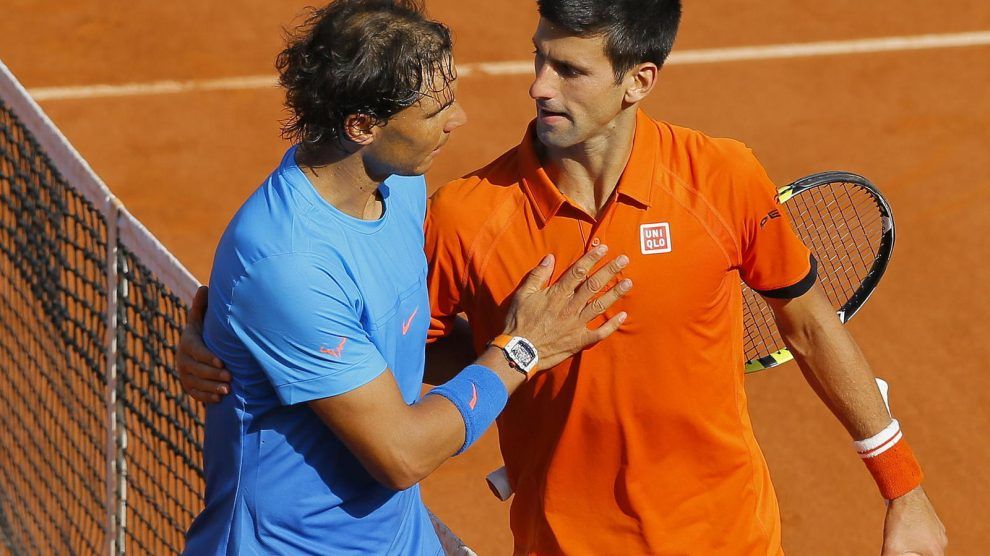 Nadal y Djokovic Roland Garros