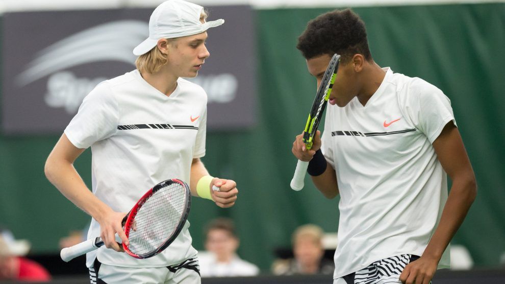 Shapovalov y Auger Aliassime